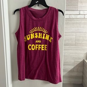 Cute tank size large
